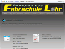 Tablet Screenshot of fahrschule-armin-loehr.de